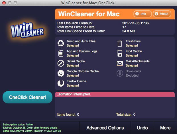 win cleaner for mac